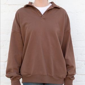 BRANDY MELVILLE Brown Archer Sweatshirt
